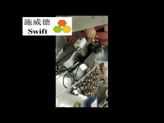 Motor Coil Bundling Plastic Tie Machine Controlled By Touch Panel