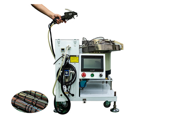 खरीदें Handheld Automatic Cable Tie Installation Tool With 1800pcs-2400pcs/h Bundle Wire Harness SWT25100H online manufacture