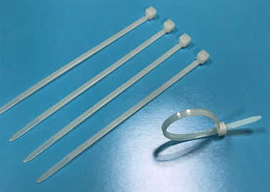 खरीदें ठोस सामग्री नायलॉन जिप सफेद T25100 100mm लंबाई UL94V2 ज्वलनशीलता online manufacture