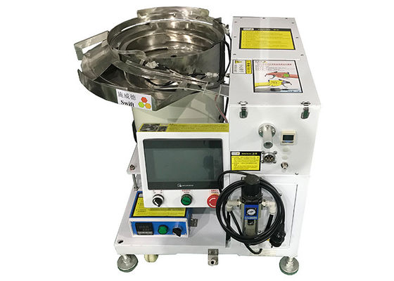 खरीदें 60 हर्ट्ज इलेक्ट्रिक DC24V 0.7S नायलॉन केबल टाई मशीन online manufacture