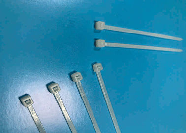 स्वचालित केबल टाई टूल के लिए 80 मिमी लंबाई वाली नायलॉन केबल संबंध UL94V2 ज्वलनशीलता