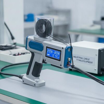 20N 80N Adjustable Bundle Tightness Automatic Zip Tie Tool Fast Operate Speed 0.7S Cable Tying Equipment for Industrial