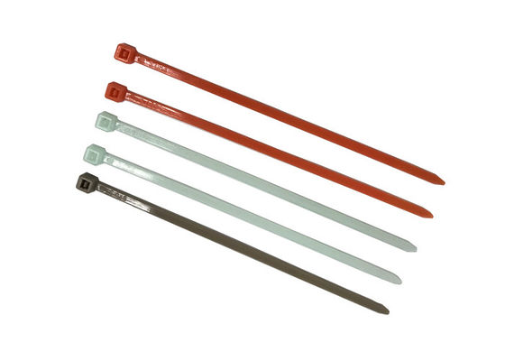 उल स्वीकृत प्लास्टिक नायलॉन PA66 100 मिमी थोक केबल संबंध